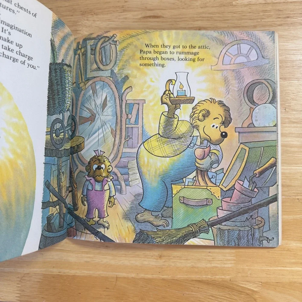 The Berenstain Bears In The Dark First Time Book Stan Jan Berenstain 1982‎